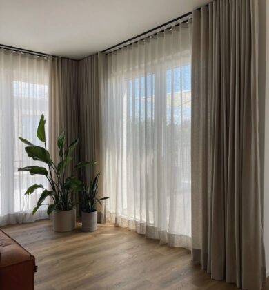Blackout curtains 12 Wallpaper Curtains Service UAE