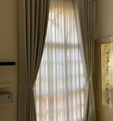 Blackout curtains 13 Wallpaper Curtains Service UAE
