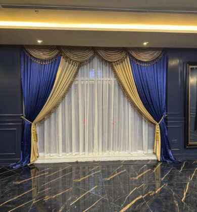 Blackout curtains 9 1 Wallpaper Curtains Service UAE
